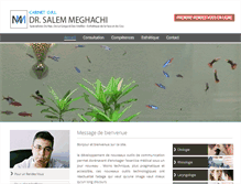 Tablet Screenshot of meghachi-orl-esthetique.com